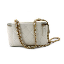 Chanel Vanity Pelle Bianca