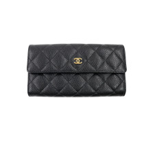 Chanel Portafoglio Pelle Nera