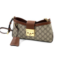 Gucci Padlock Mini GG Supreme Beige