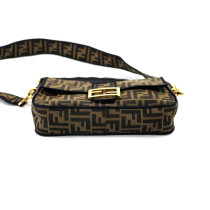 Fendi Baguette Jacquard Marrone