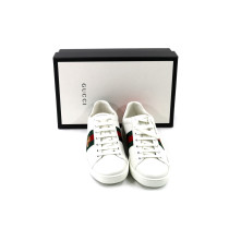 Gucci Sneackers Ace Pelle Bianca