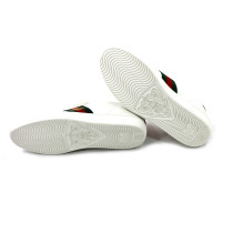 Gucci Sneackers Ace Pelle Bianca