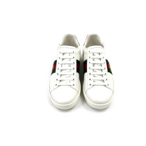 Gucci Sneackers Ace Pelle Bianca