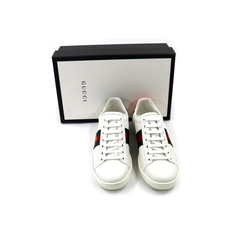 Gucci Sneackers Ace Pelle Bianca