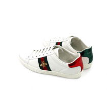 Gucci Sneackers Ace Pelle Bianca