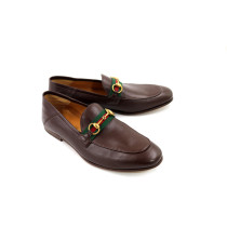 Gucci Mocassini Pelle Marrone