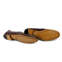 Gucci Mocassini Pelle Marrone