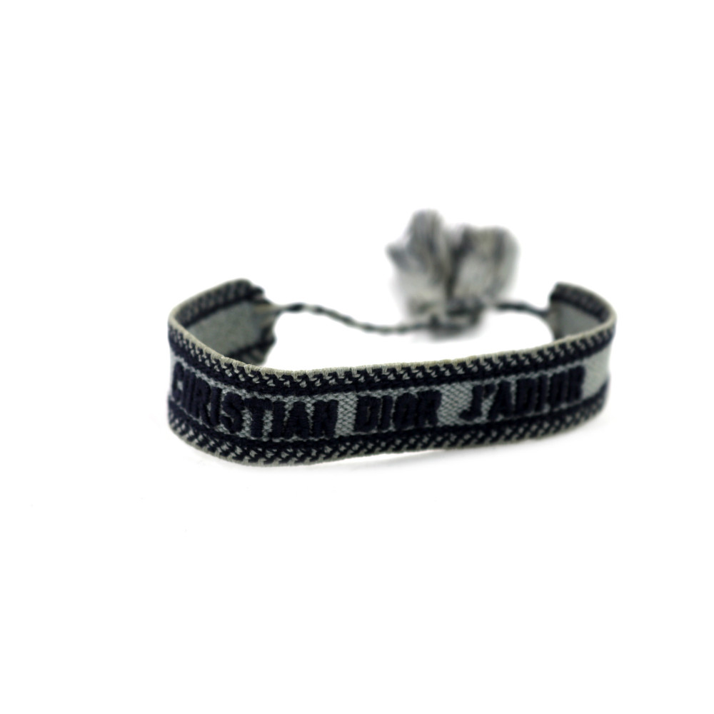 Dior Bracciale J'Adior Tela Grigia