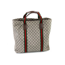 Gucci Tote Tender Media GG Supreme Beige