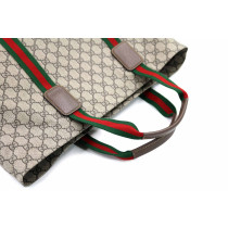 Gucci Tote Tender Media GG Supreme Beige