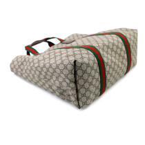 Gucci Tote Tender Media GG Supreme Beige