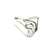 Gucci Horsebit Chain Pelle Bianca