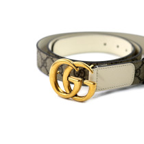 Gucci Cintura GG Supreme Beige