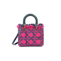 Dior Lady Media Tweed e Denim Fucsia e Azzurro