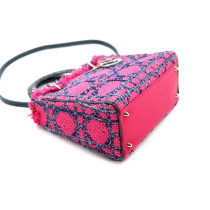 Dior Lady Media Tweed e Denim Fucsia e Azzurro