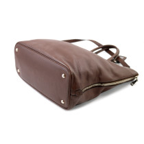 Prada Shopping Pelle Marrone