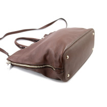 Prada Shopping Pelle Marrone