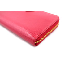 Prada Portafoglio Pelle Rossa