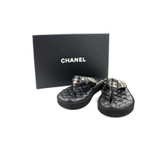 Chanel Infradito Pelle Nera