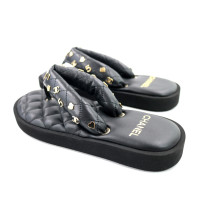 Chanel Infradito Pelle Nera