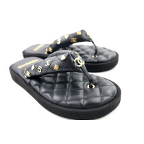 Chanel Infradito Pelle Nera