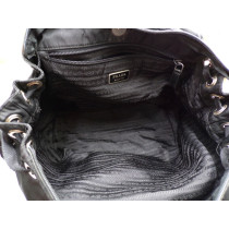 Prada Tracolla Tessuto City Nero