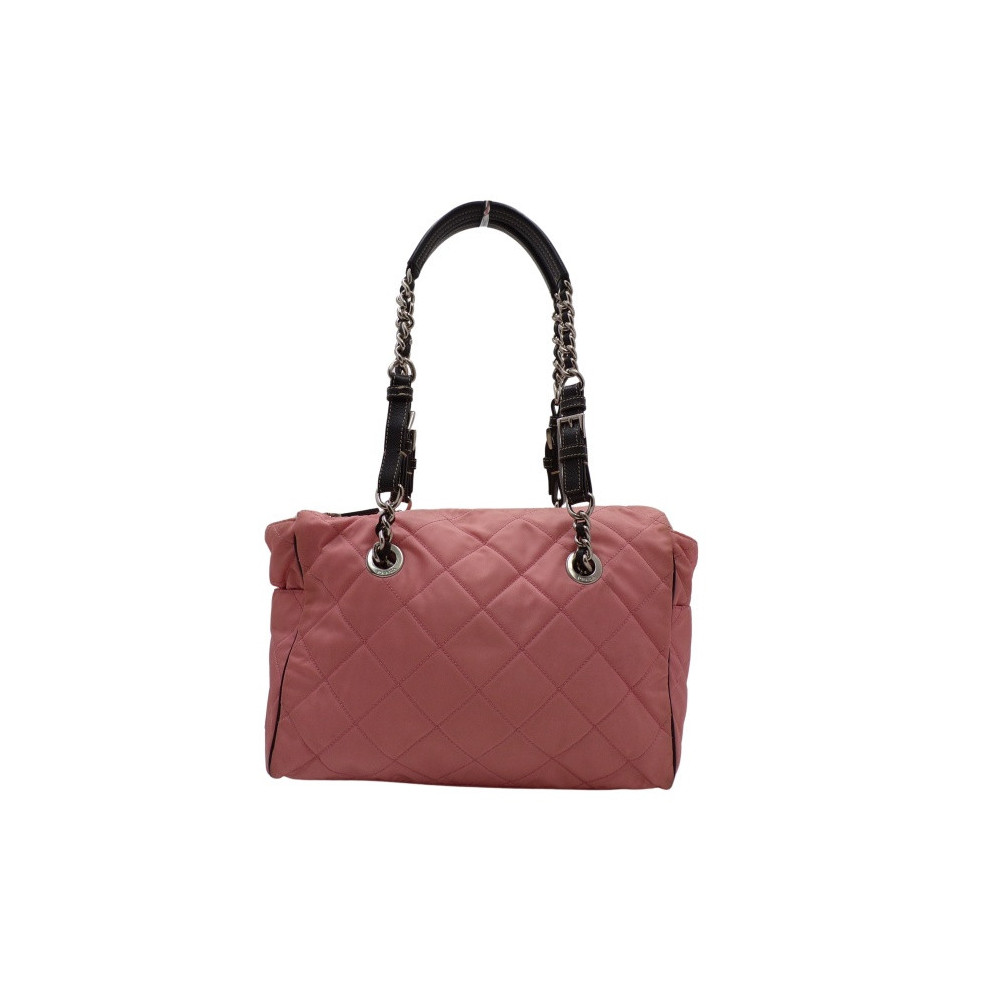 Prada a Spalla Tessuto City Rosa