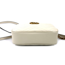 Gucci Camera Bag Pelle Bianca