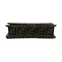 Fendi Woc Tube Tessuto Jacquard Marrone