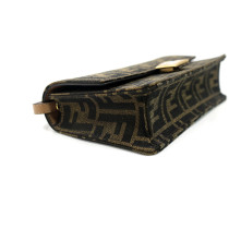 Fendi Woc Tube Tessuto Jacquard Marrone