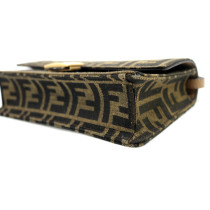 Fendi Woc Tube Tessuto Jacquard Marrone