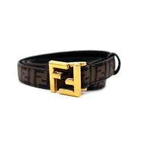 Fendi Cintura Pelle Tabacco