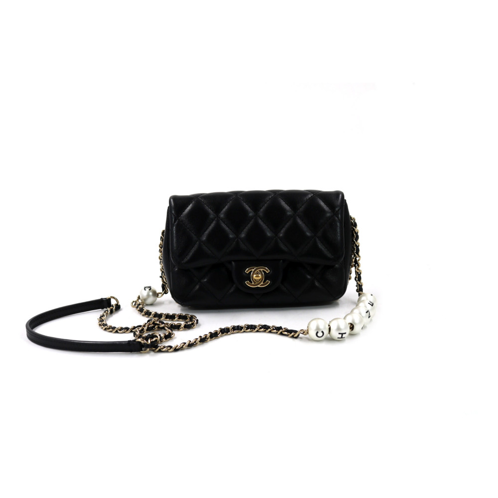 Chanel Pochette Pelle Nera