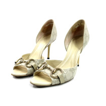 Gucci Open Toe Guccissima Pelle Avorio