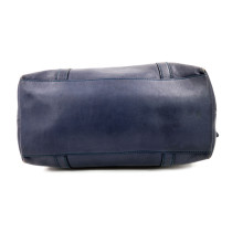 Gucci Charm Dome Pelle Blu Indaco