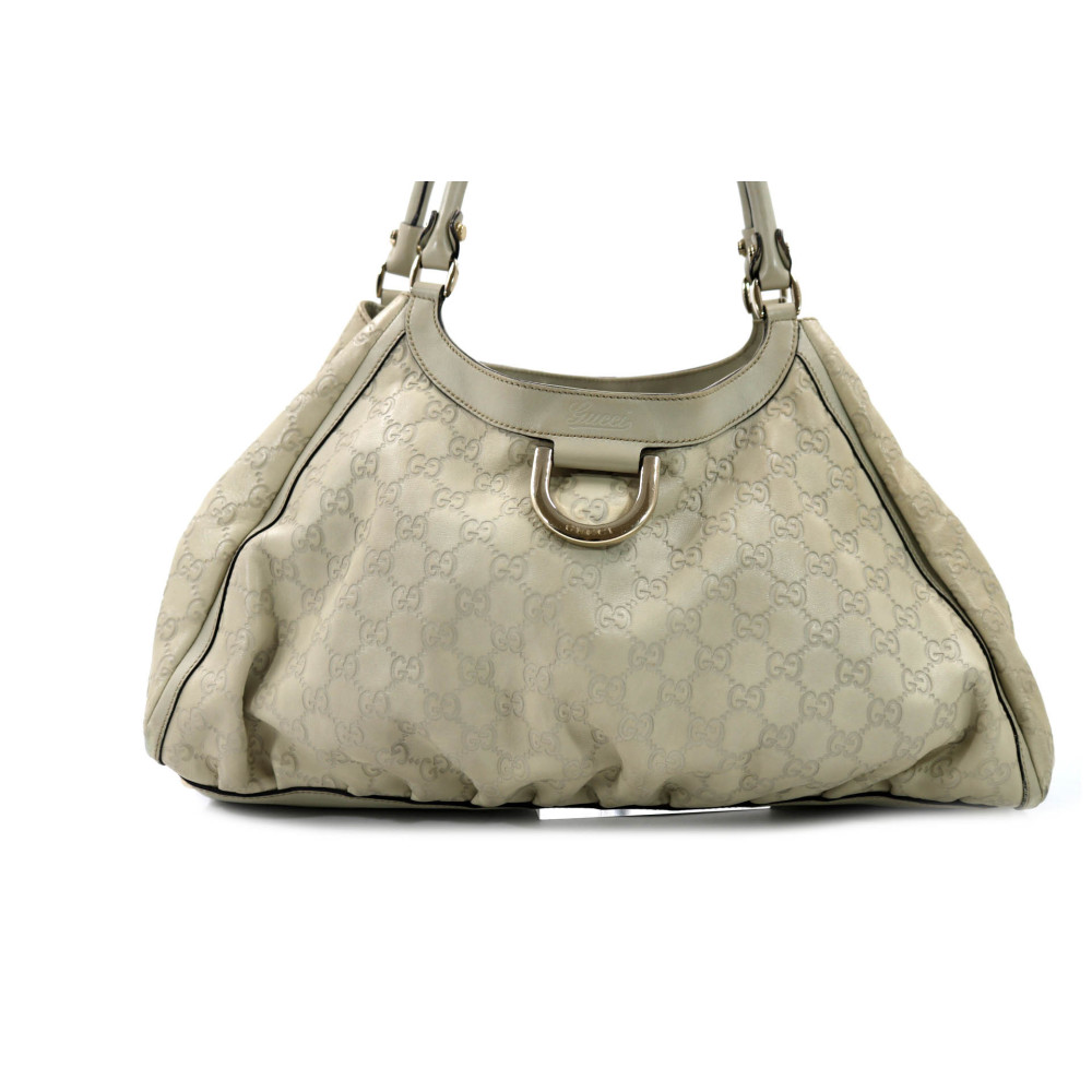 Gucci Abbey Pelle Guccissima Avorio