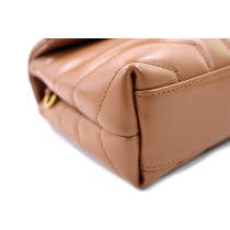 Saint Laurent Lou Lou Pelle Marrone