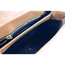 Saint Laurent Lou Lou Pelle Marrone