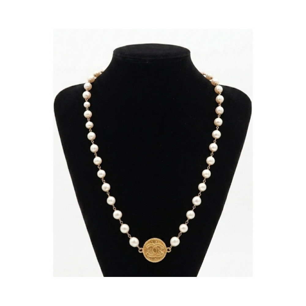 Chanel Collana Metallo Oro