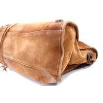 Balenciaga City M Suede Marrone