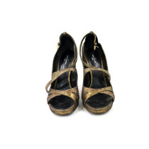 Louis Vuitton Sandali Pelle Bronzo