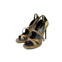 Louis Vuitton Sandali Pelle Bronzo