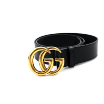 Gucci Cintura Marmont Pelle Nera