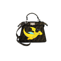 Fendi Peekaboo Pokemon Zucca Marrone