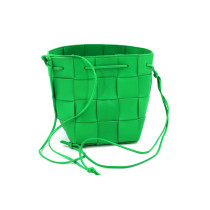 Bottega Veneta Secchiello Pelle Verde