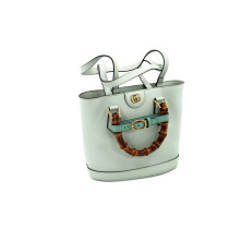 Gucci Bamboo Pelle Azzurra