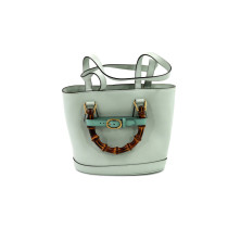 Gucci Bamboo Pelle Azzurra