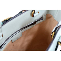 Gucci Bamboo Pelle Azzurra