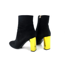 Fendi Stivaletto Camoscio Nero
