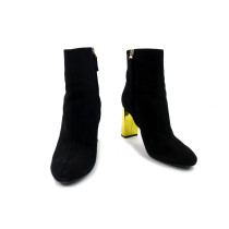 Fendi Stivaletto Camoscio Nero